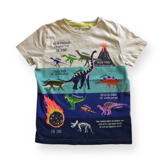 Mini Boden Age of Dinosaurs graphic tee - Picture 1 of 5